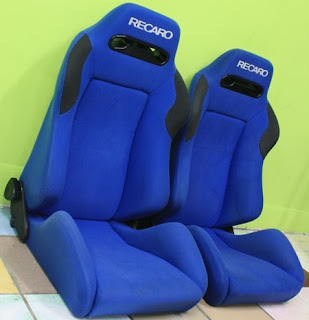 Dingz Garage: 2 set Seat Recaro SR3 Red n Blue