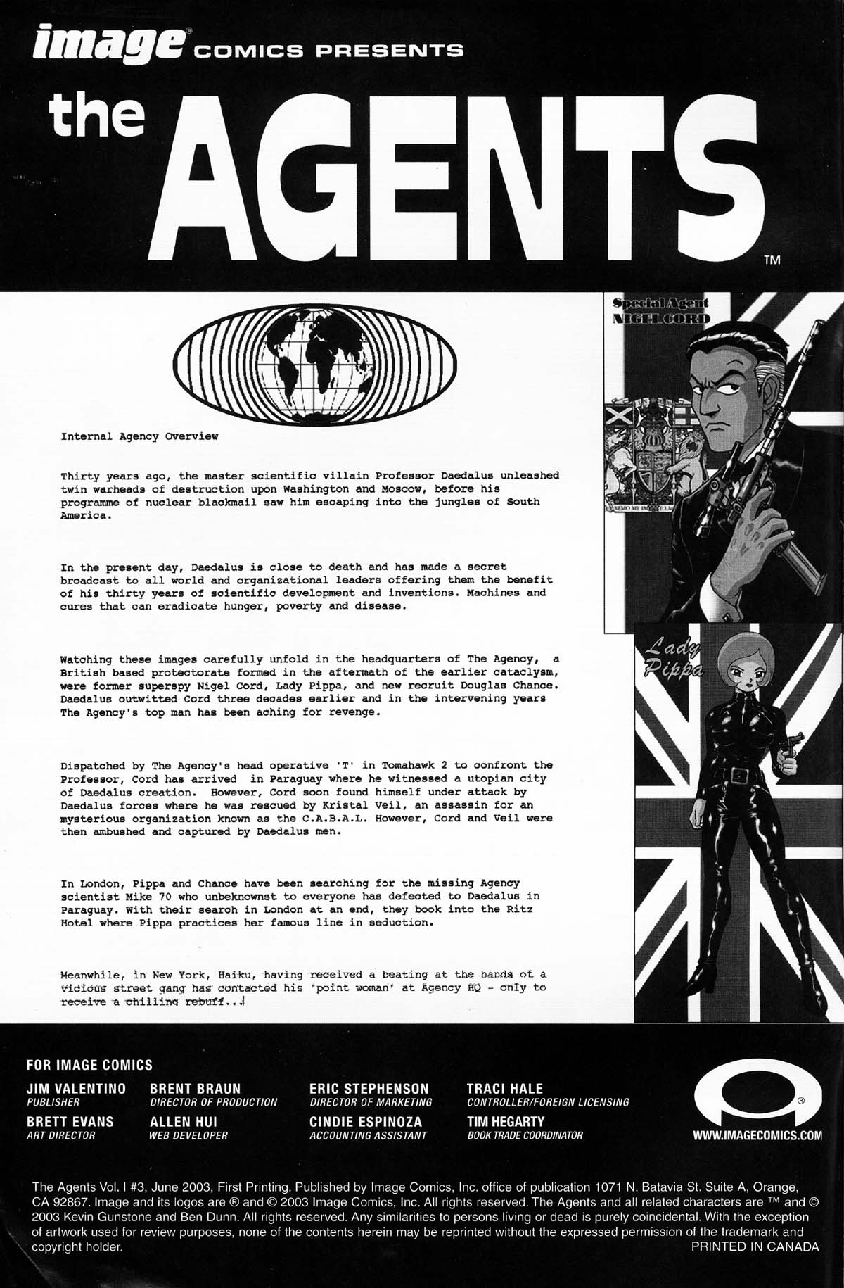 Read online The Agents comic -  Issue #3 - 2