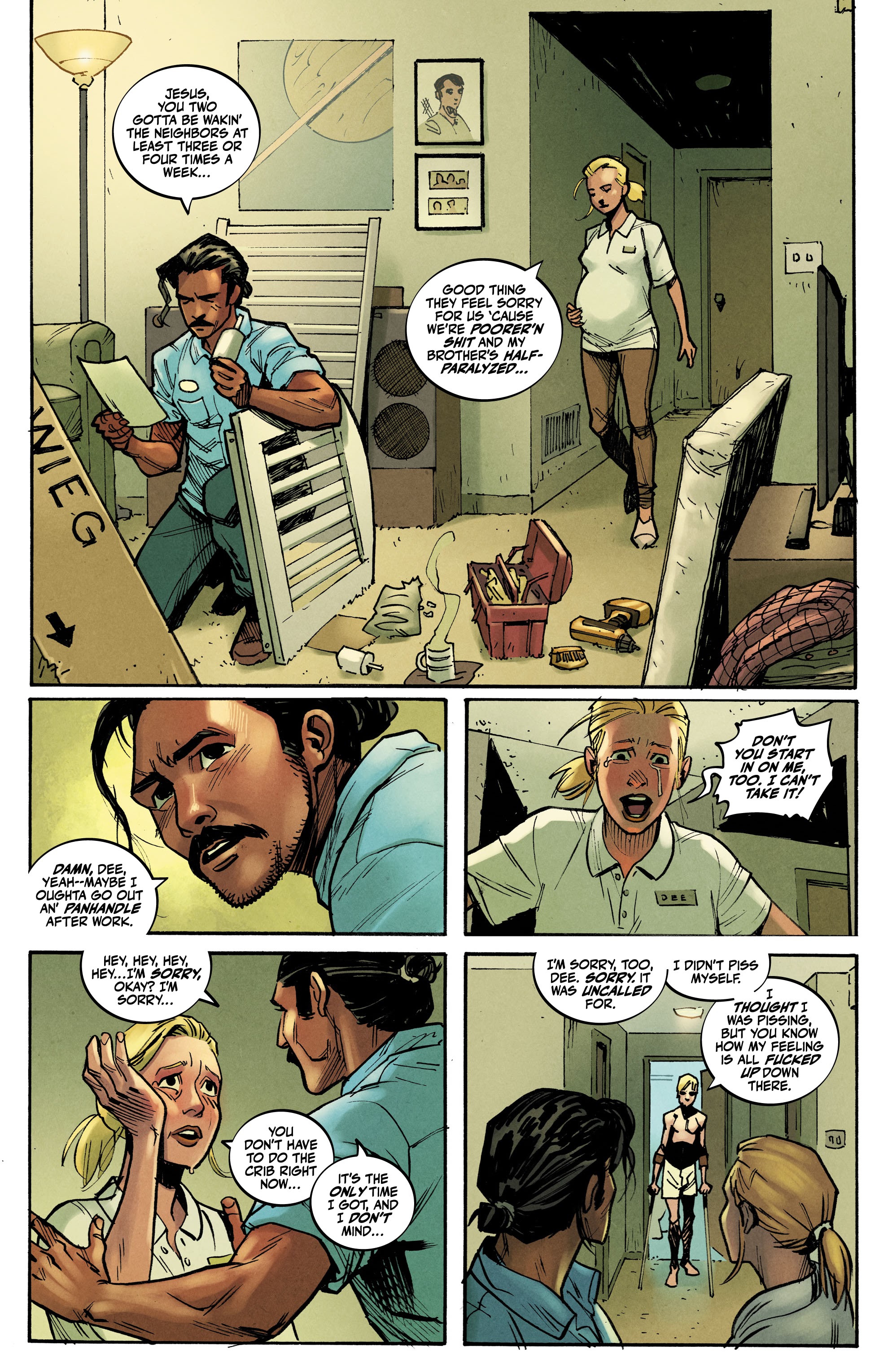 Read online The Blue Flame comic -  Issue #3 - 7