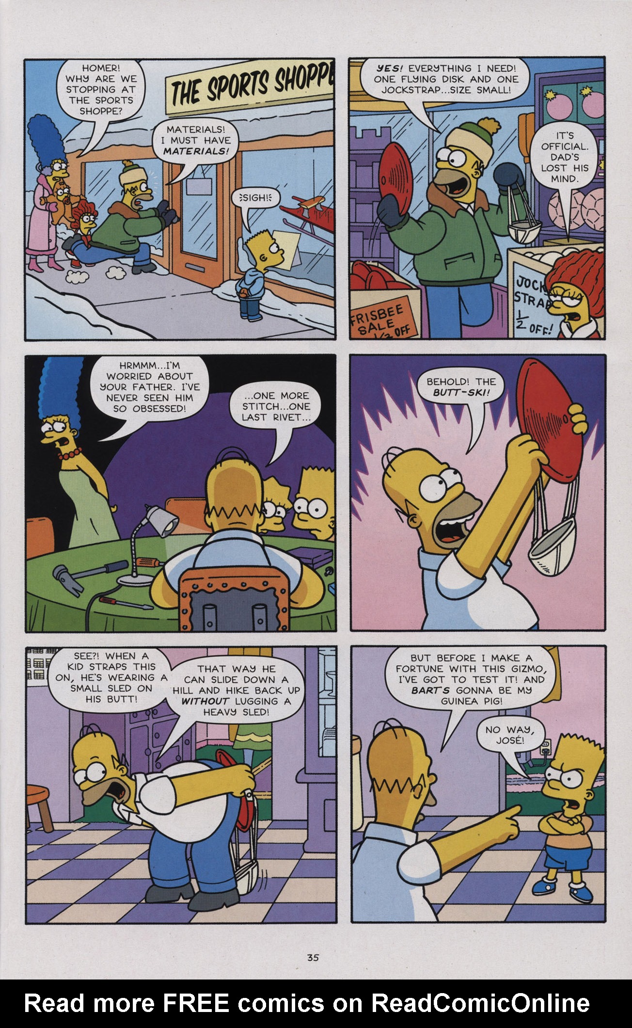 Read online The Simpsons Winter Wingding comic -  Issue #6 - 37