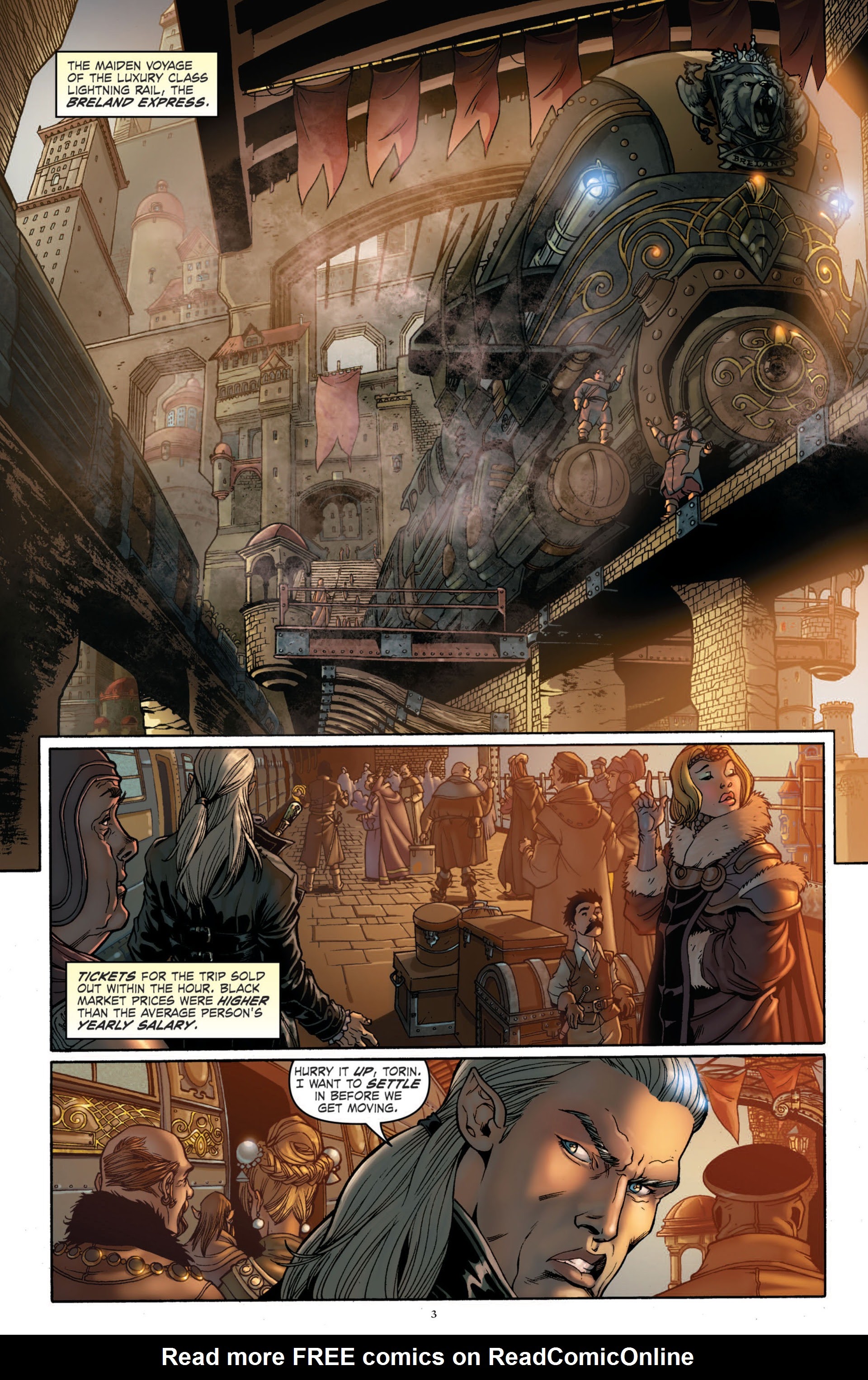 Read online Dungeons & Dragons Annual 2012: Eberron comic -  Issue # Full - 5