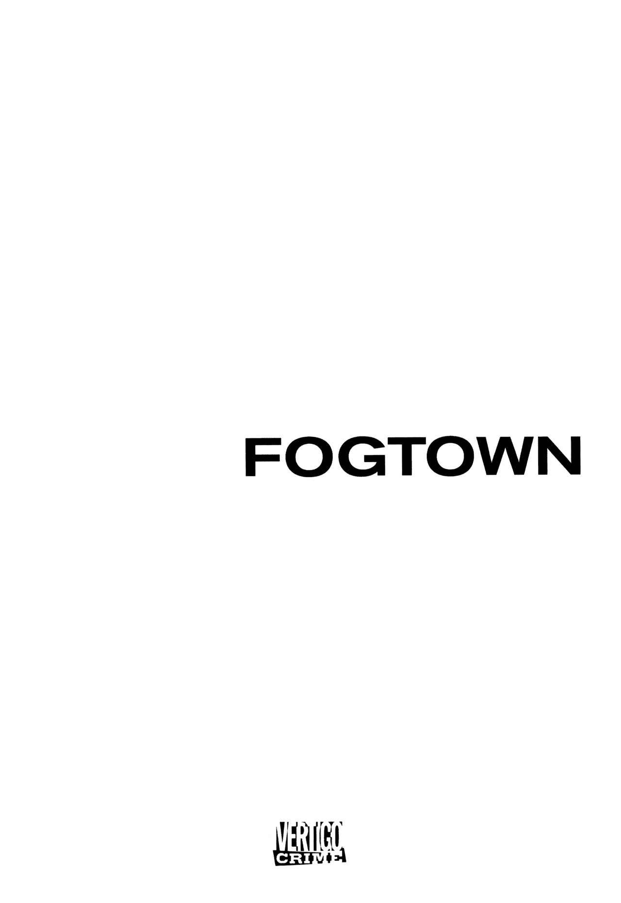 Read online Fogtown comic -  Issue # TPB (Part 1) - 6