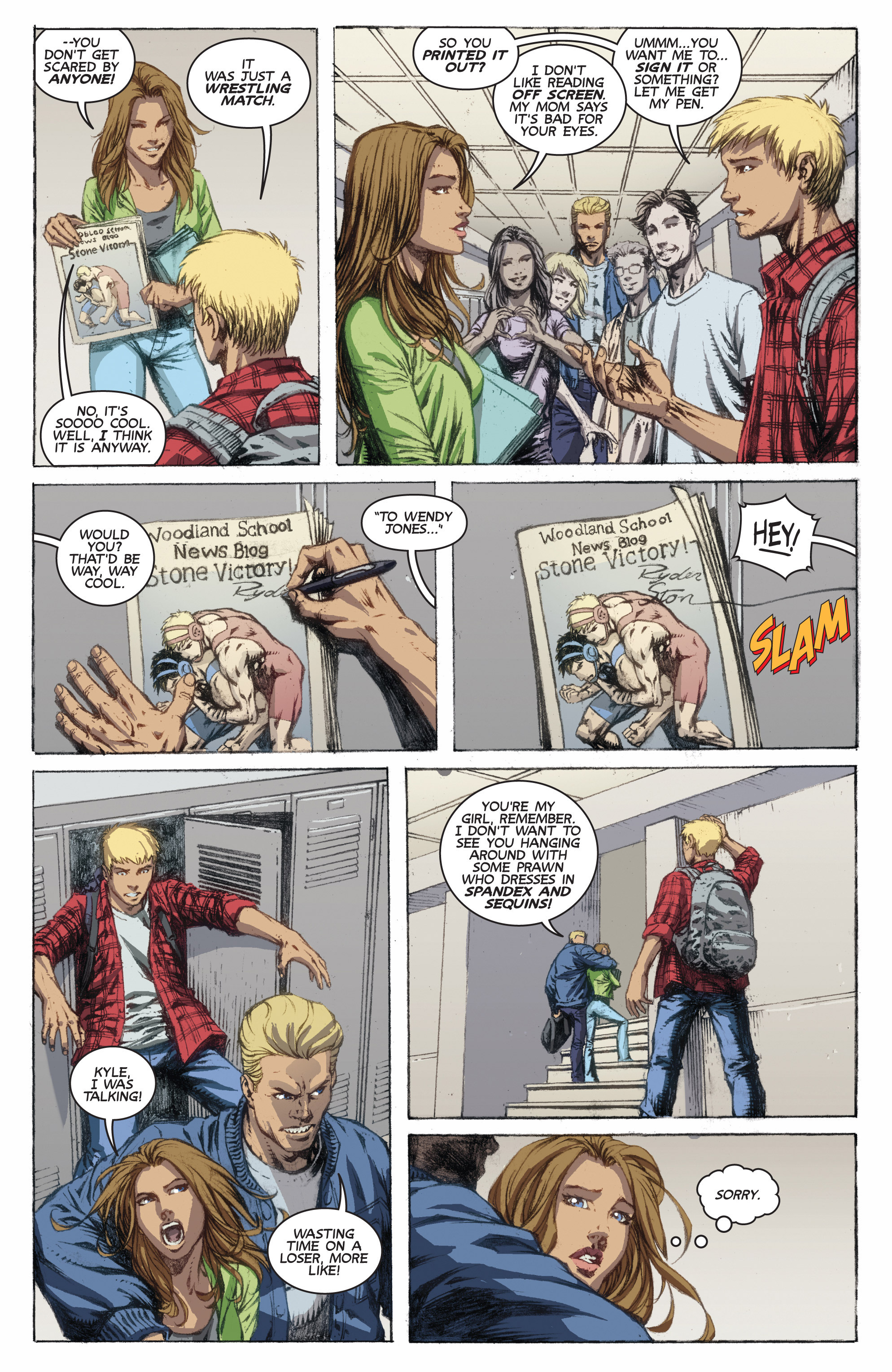 Read online Cage Hero comic -  Issue #1 - 8