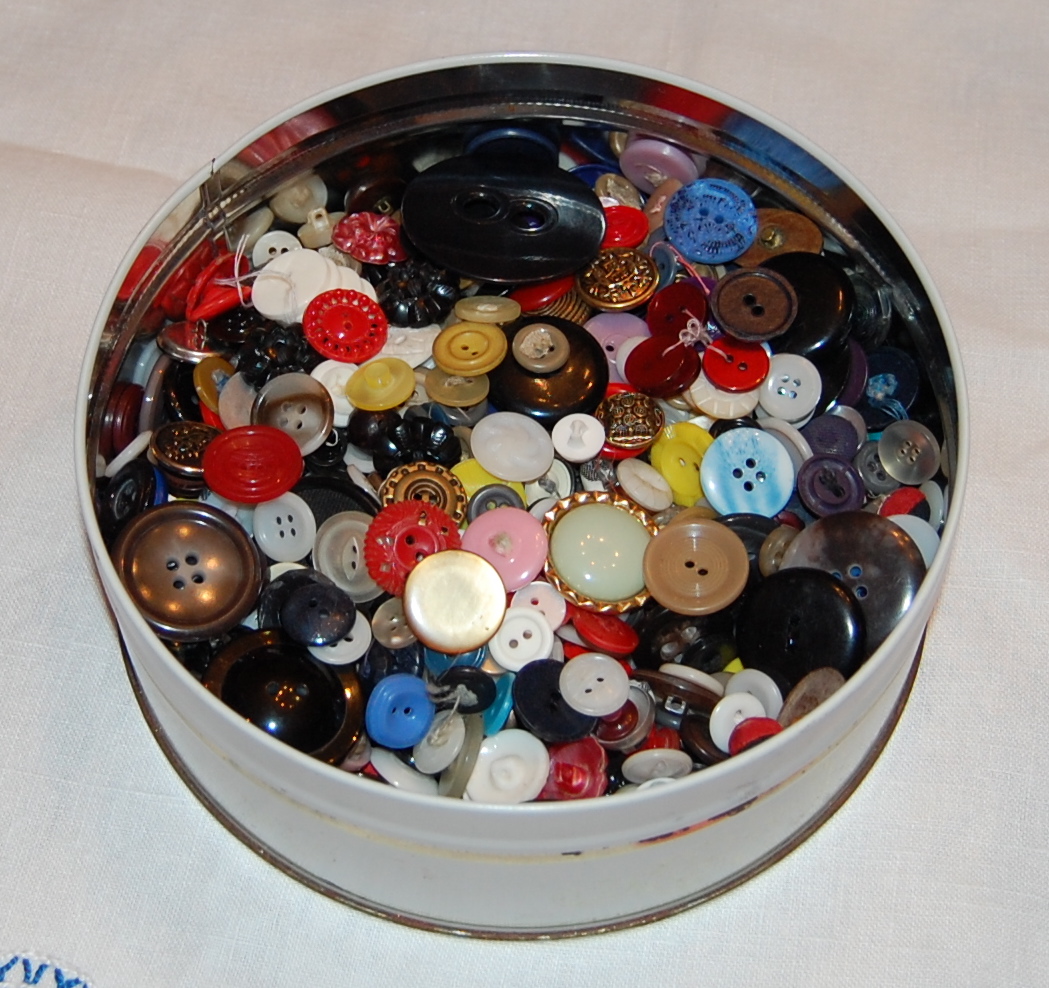 saltbox treasures Vintage Inspiration . . . . Grandma's buttons