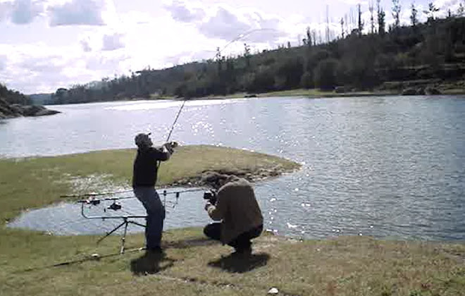 Início das gravações para documentário sobre Carpfishing em Portugal - 1º Dia 1 de Abril 2010