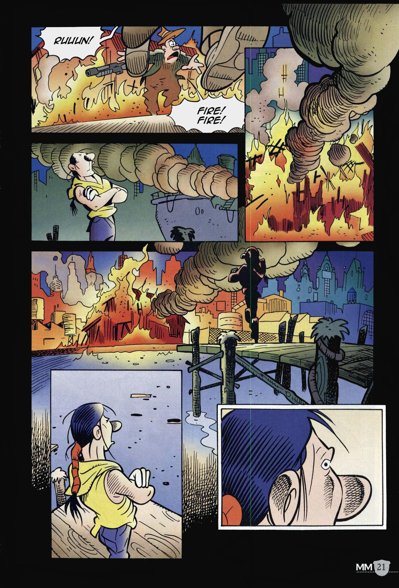 Read online Mickey Mouse Mystery Magazine comic -  Issue #1 - 21