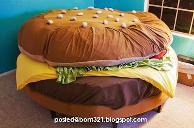 burger bed sleep