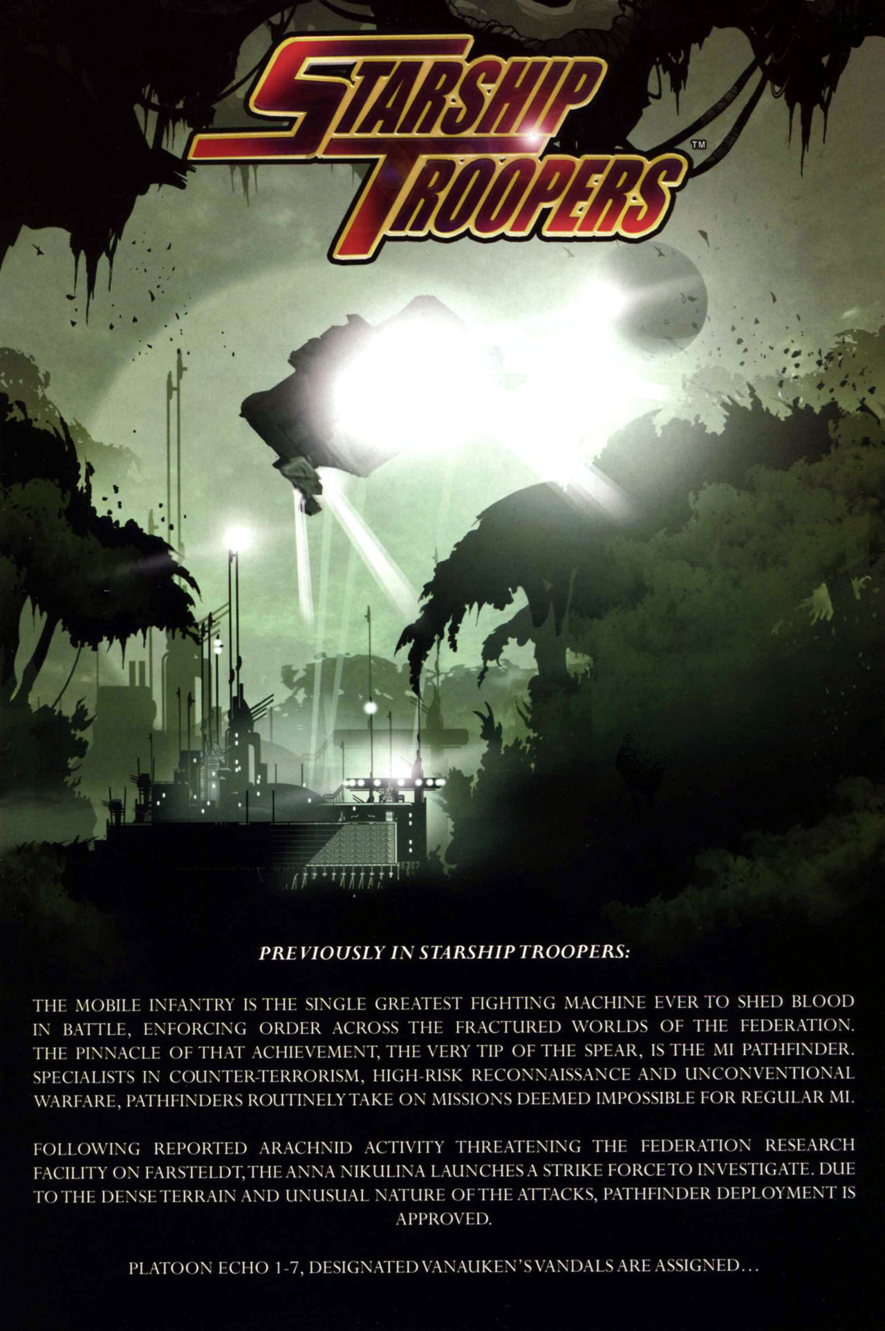 Read online Starship Troopers (2007) comic -  Issue #5 - 3