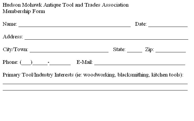 HMATTA Membership Form