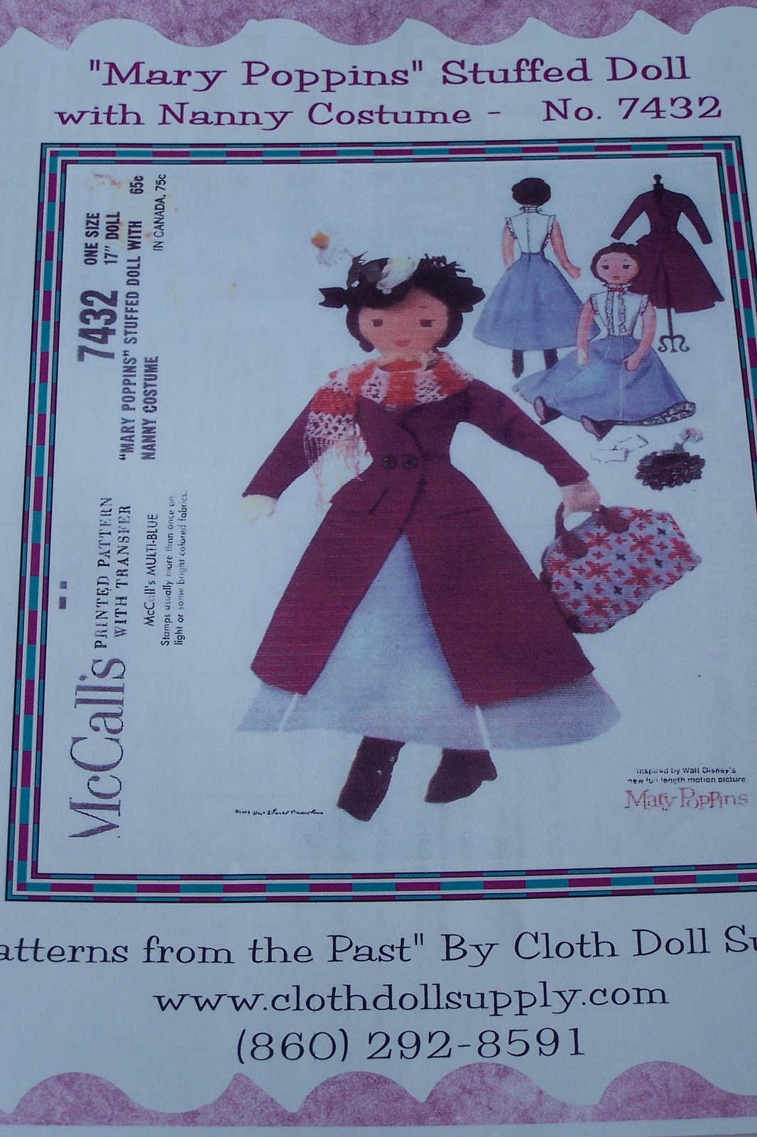 Lizzie's Arty Crafty 'n Dolls: Dolls! Mary Poppins & Friend