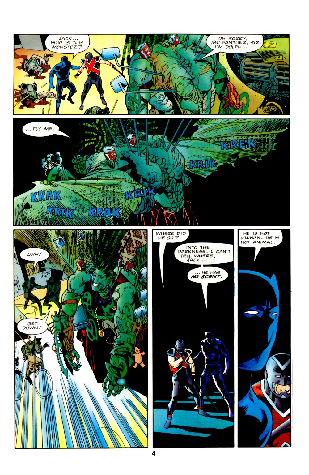Read online The Knights of Pendragon comic -  Issue #16 - 4