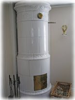 Kakelugn i matrummet