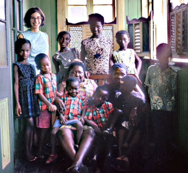 Our host family at Pademba Rd in Freetown - Mrs. Lottie Nelson-Williams