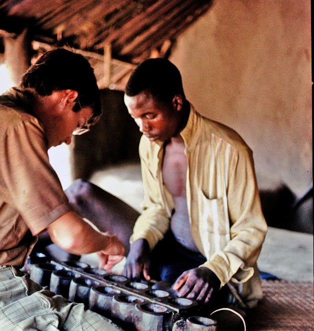 playing warrie at Sokurella (PCV LLoyd Ziegler on left)