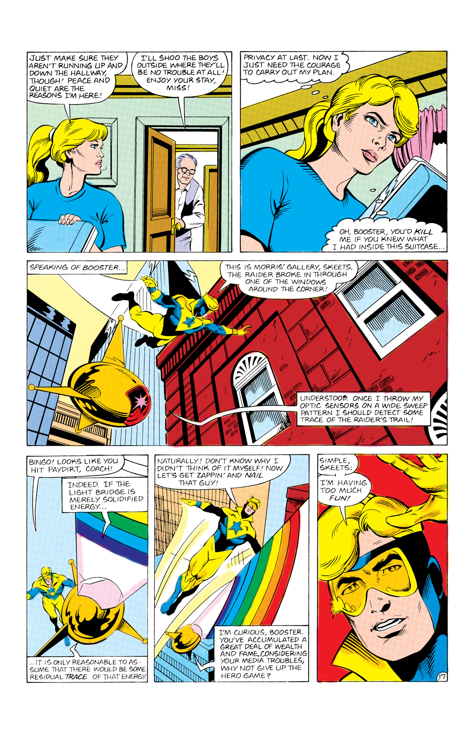 Read online Booster Gold (1986) comic -  Issue #19 - 18