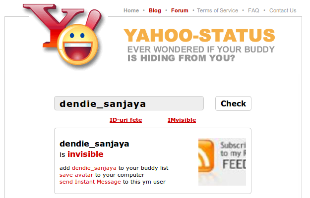 Yahoo Messanger Invisible