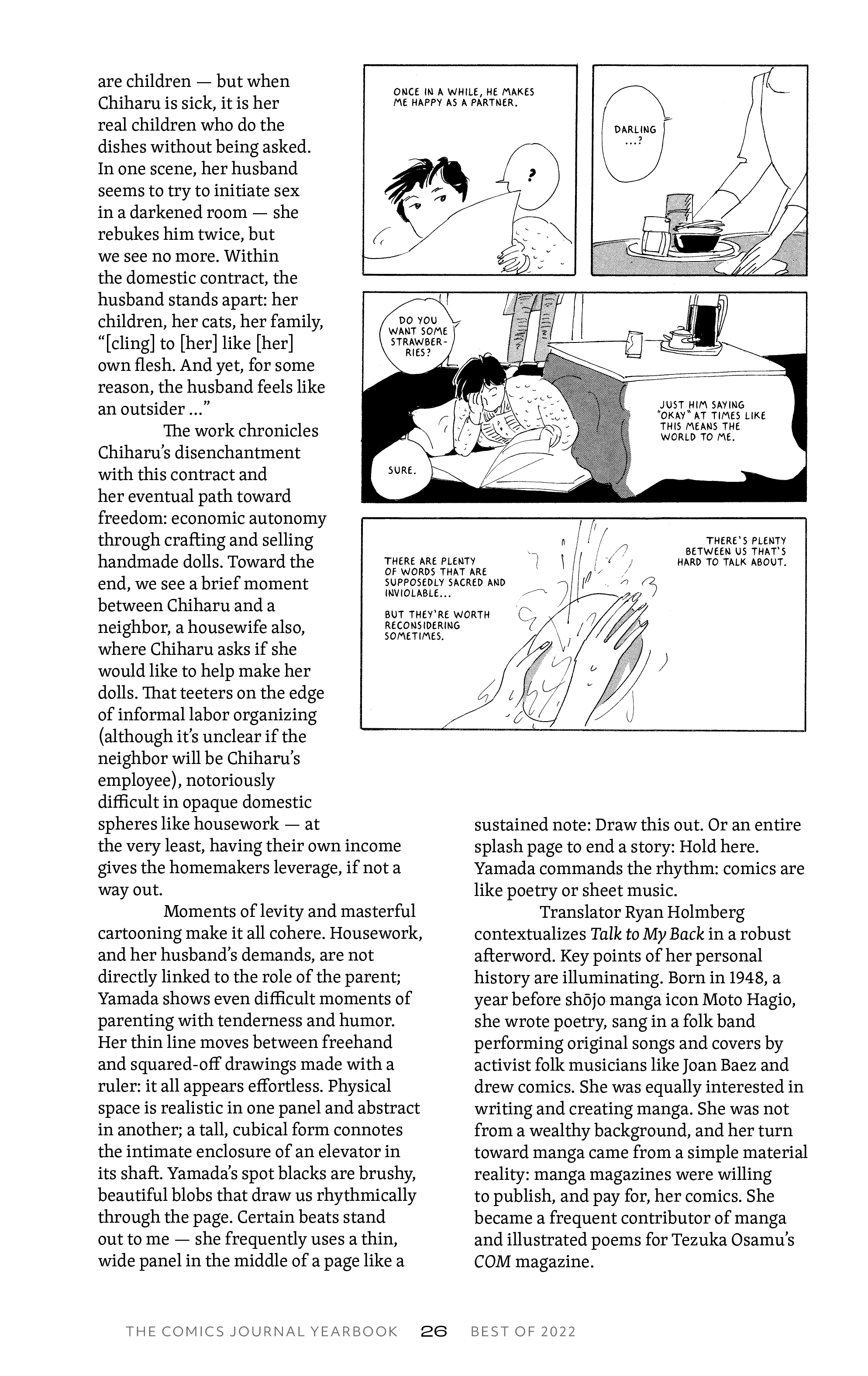Read online The Comics Journal Yearbook: Best of 2022 comic -  Issue # TPB - 34