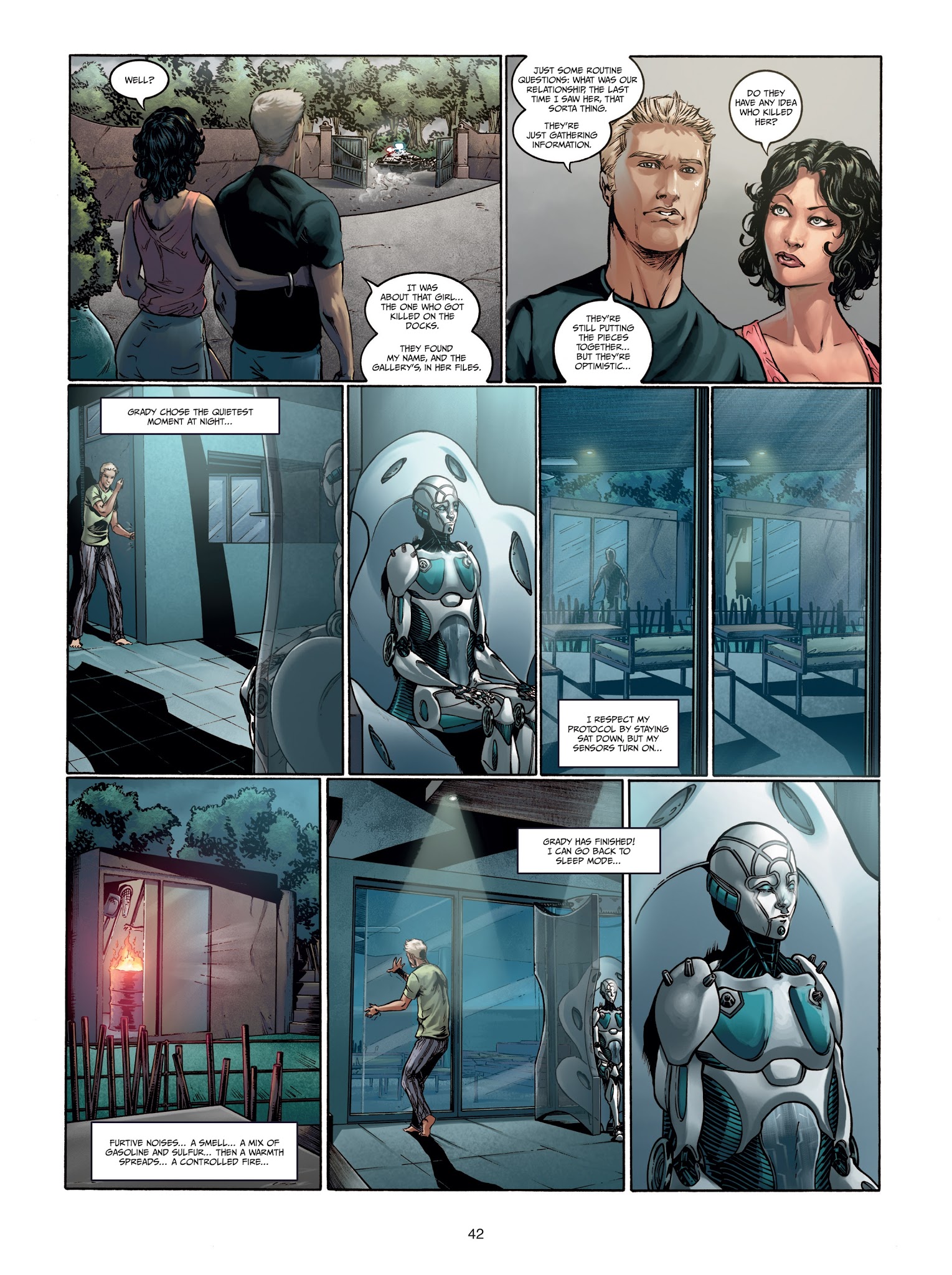 Read online Androïds comic -  Issue #4 - 42