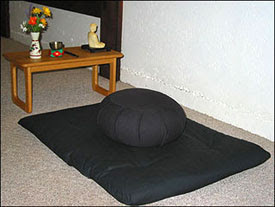 the dharma gate handmade zen zafu and zabuton sets from the dharma gate