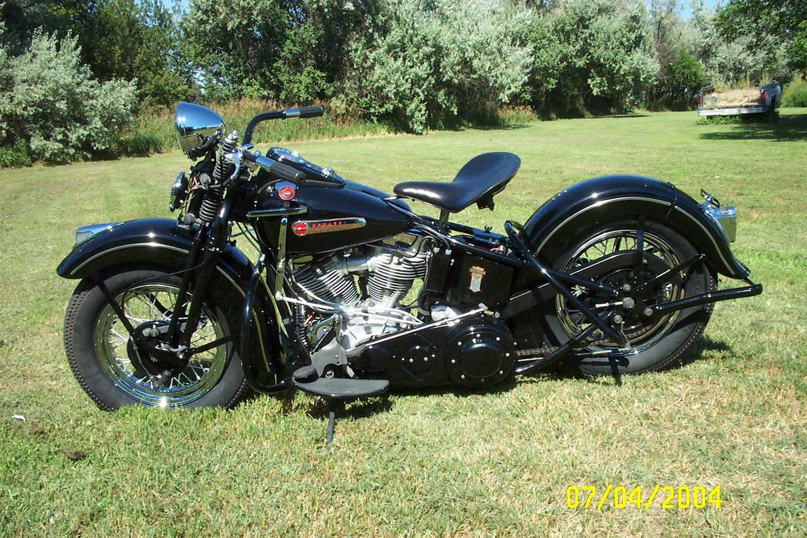 panhead motorcycle