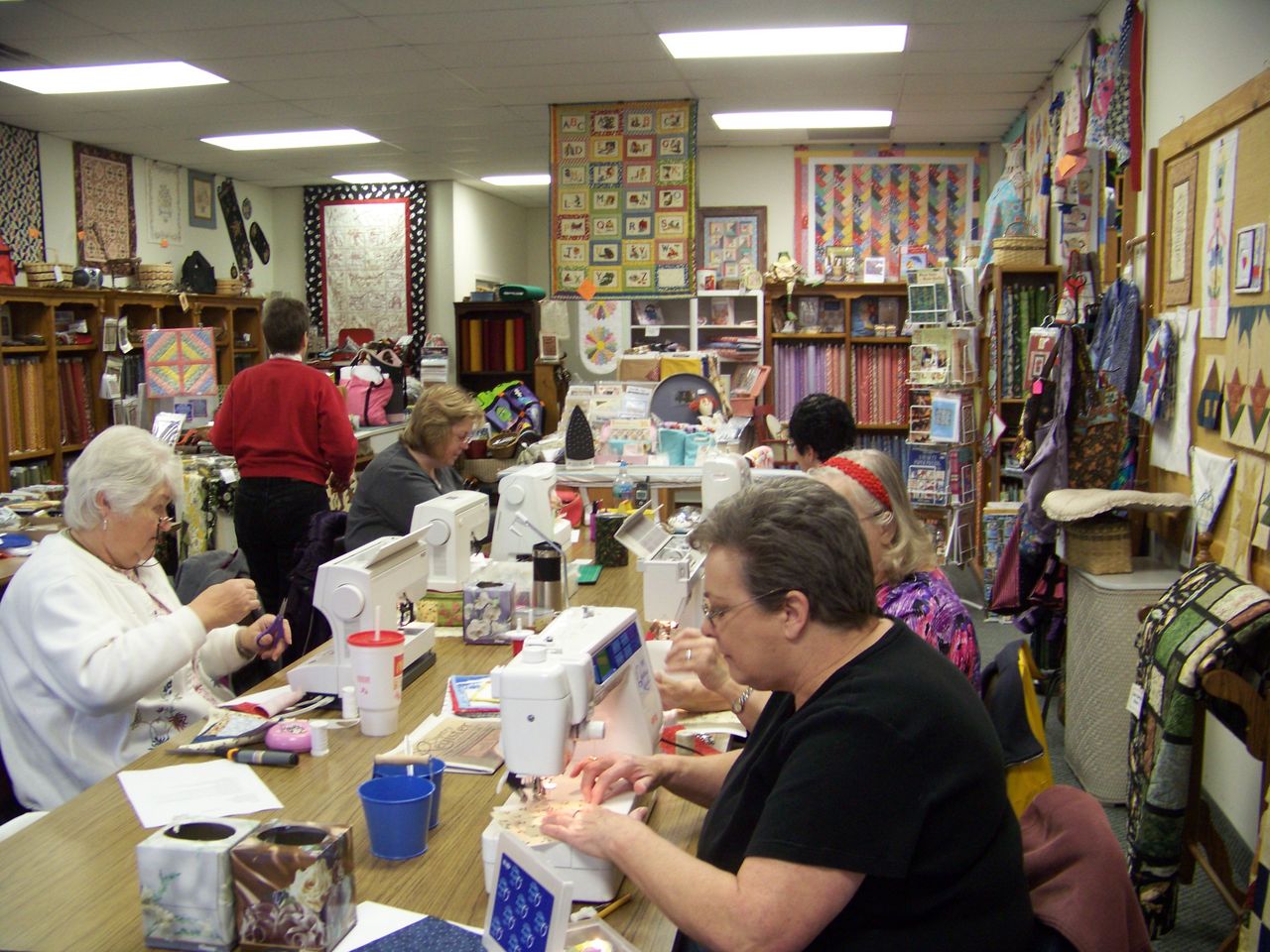Attic Window Quilt Shop CRAFT DAY AT THE ATTIC WINDOW QUILT SHOP
