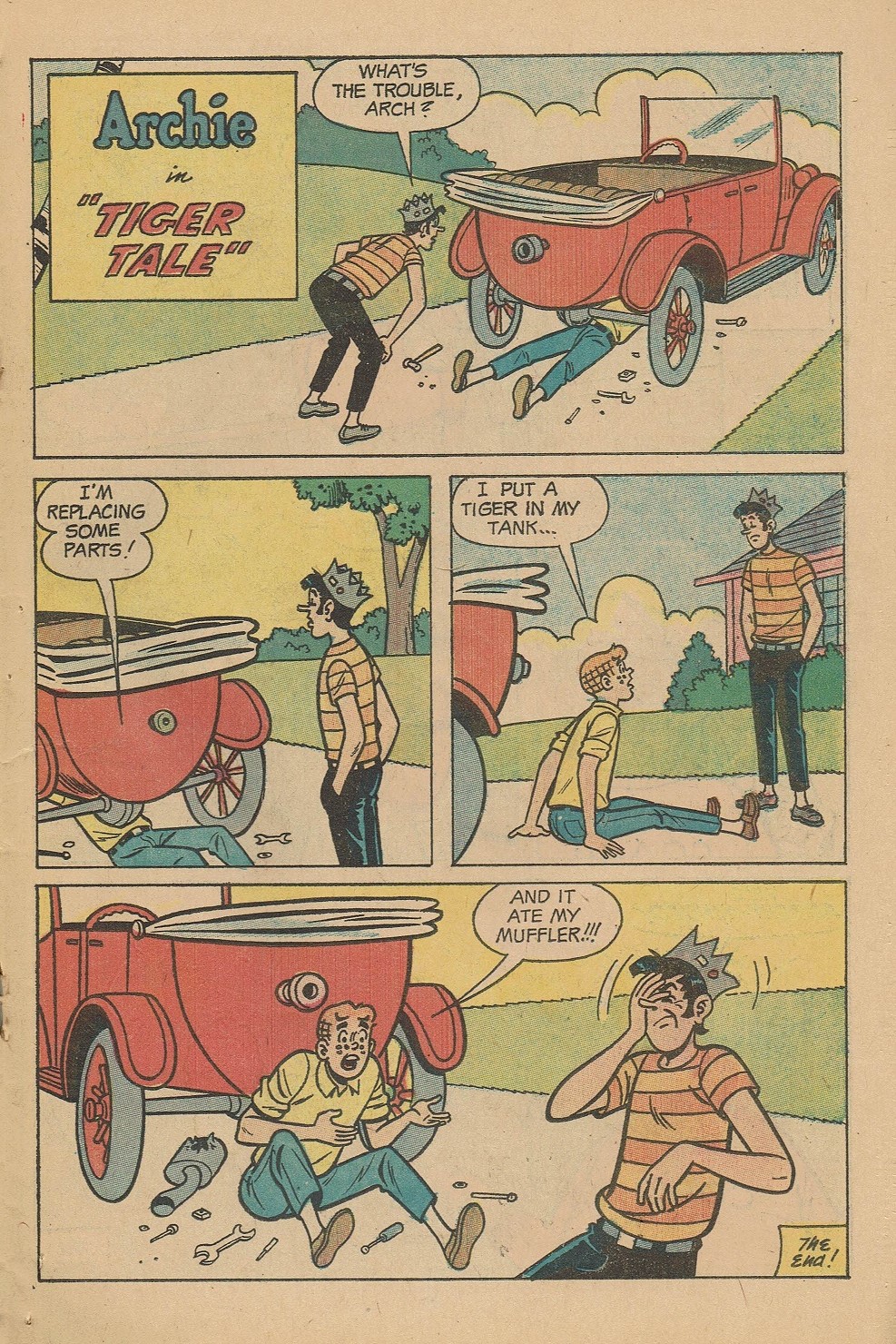 Read online Archie's TV Laugh-Out comic -  Issue #10 - 29
