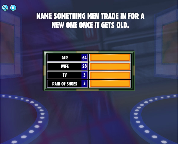 Facebook Family Feud Cheats Name Something Men Trade In For A New One Once It Gets Old 