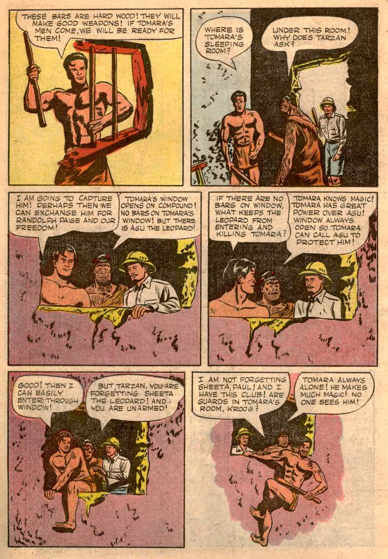 Read online Tarzan (1948) comic -  Issue #1 - 18