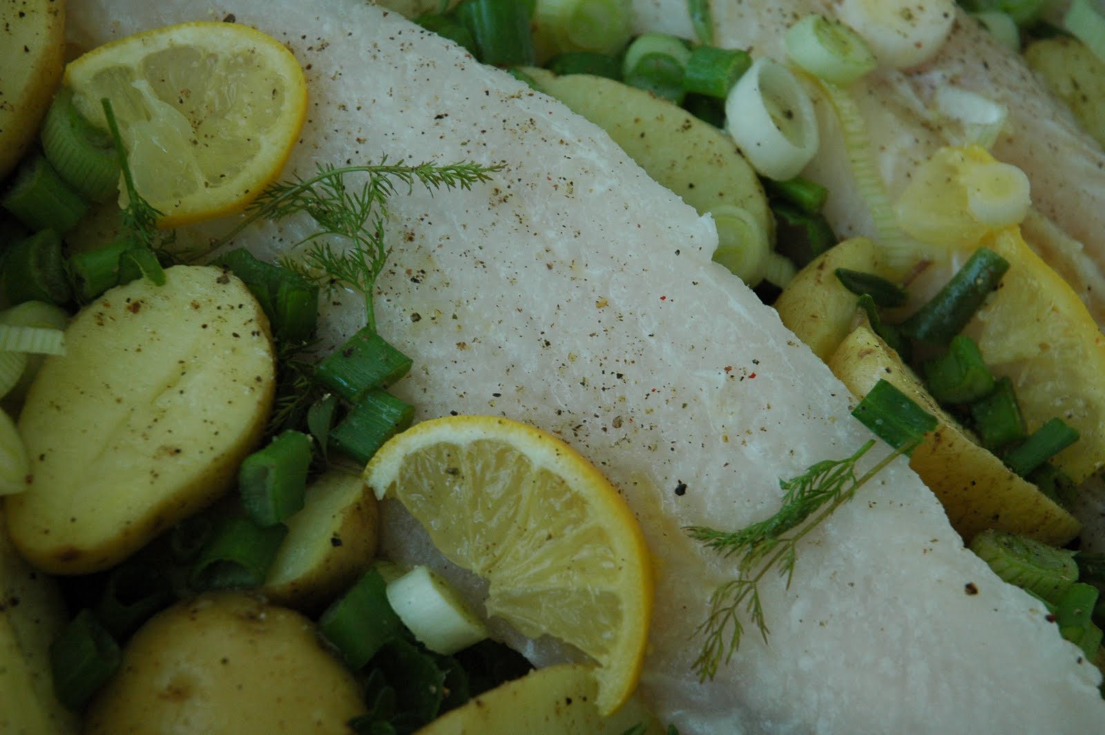 Olives & Bread: Oven Baked Fish