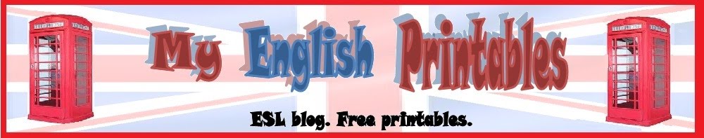 My English Printables