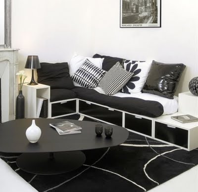 Top Interior Designers: Black white Home Interior Design