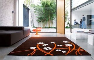 soft carpet with white flower rug house
