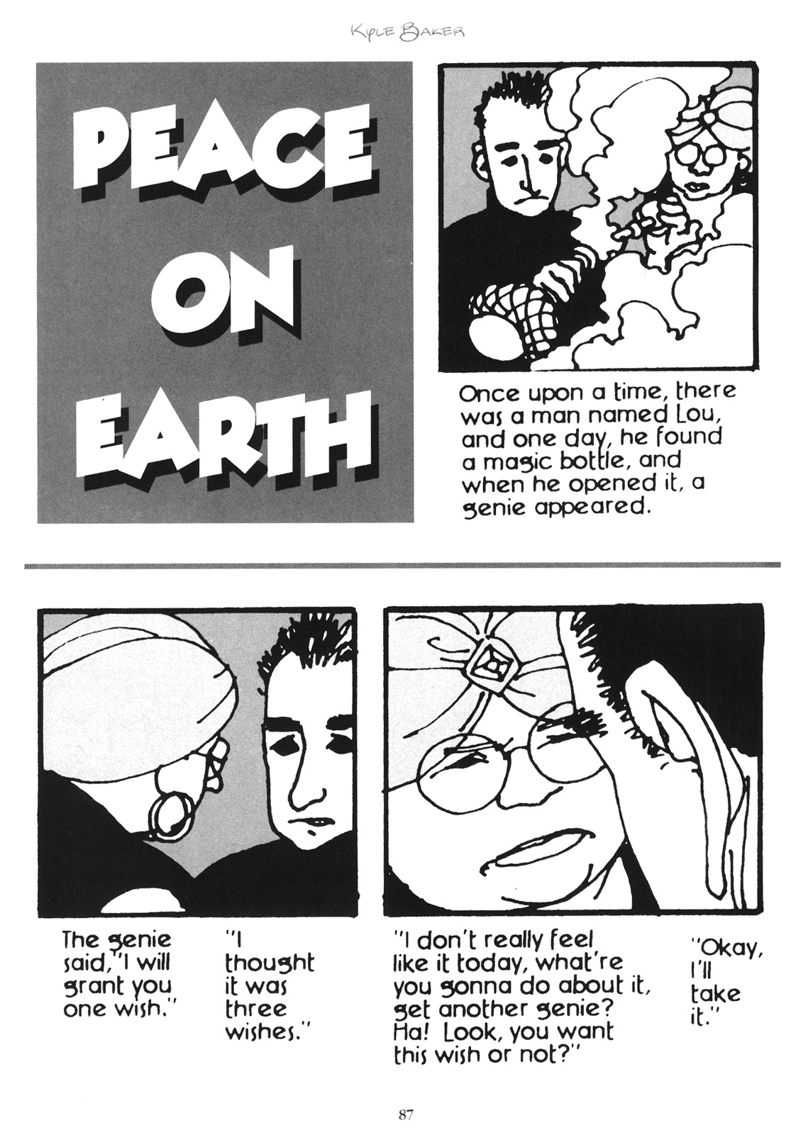 Read online Undercover Genie: The Irreverent Conjurings of An Illustrative Aladdin comic -  Issue # TPB - 88