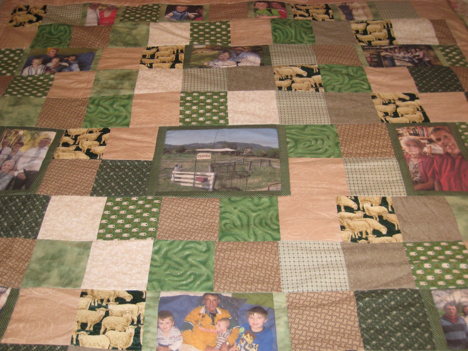 Punch with Judy's Blog Miracle Fabric Sheets Quilt