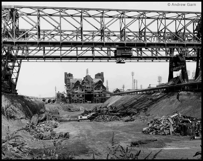 sinter plant and ore bridge