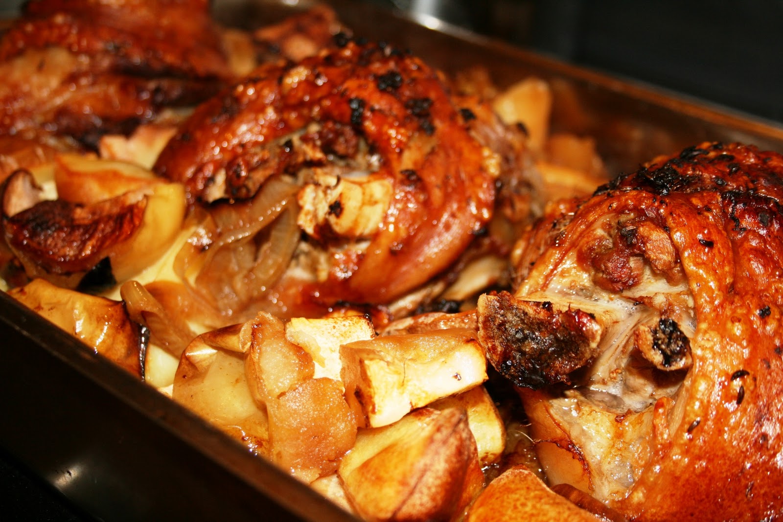 The Pengelly Belly Nigella's Beer Braised Pork Knuckles