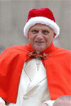 Benedicto XVI "dando ejemplo"