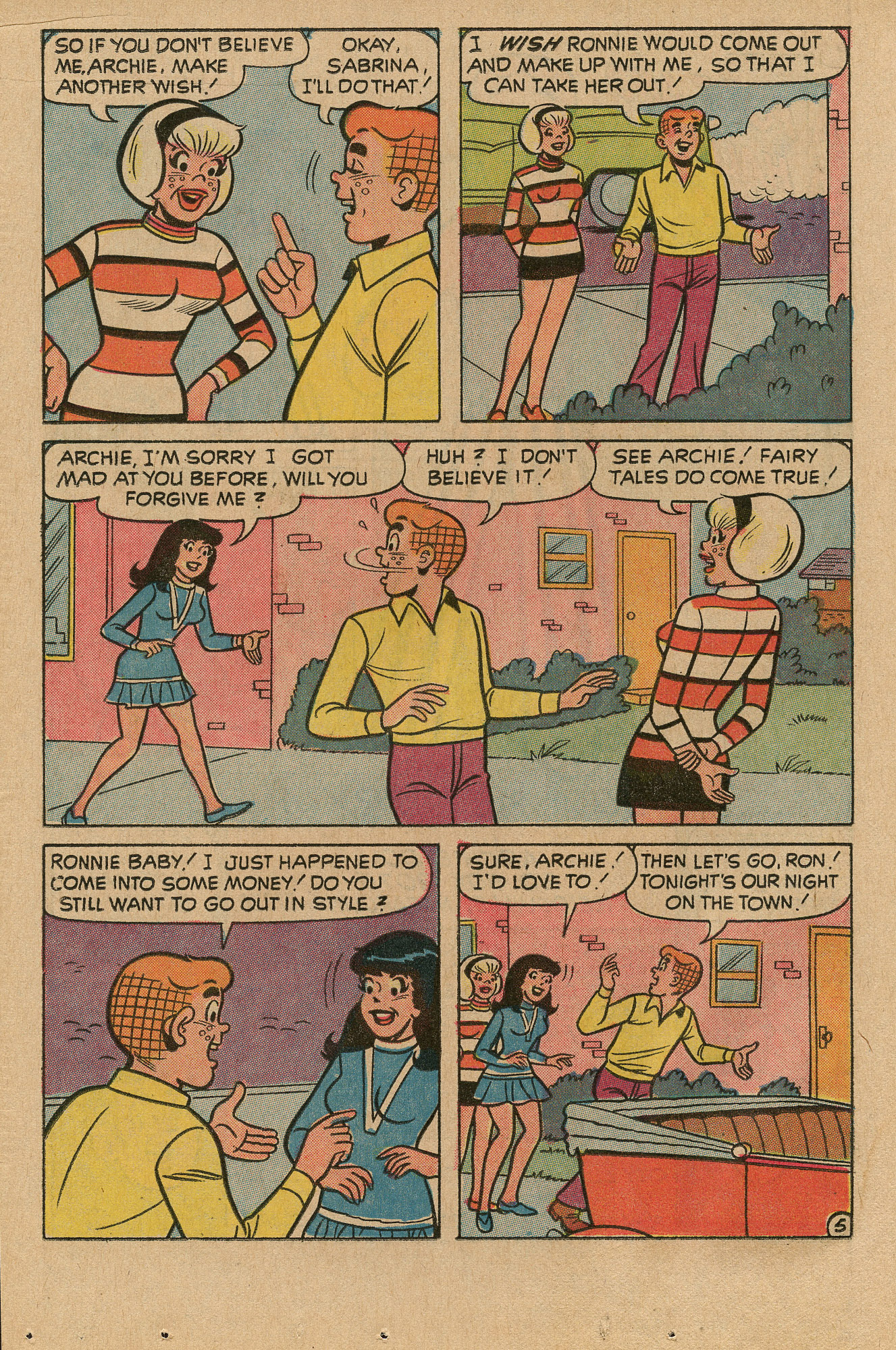 Read online Archie's TV Laugh-Out comic -  Issue #16 - 18