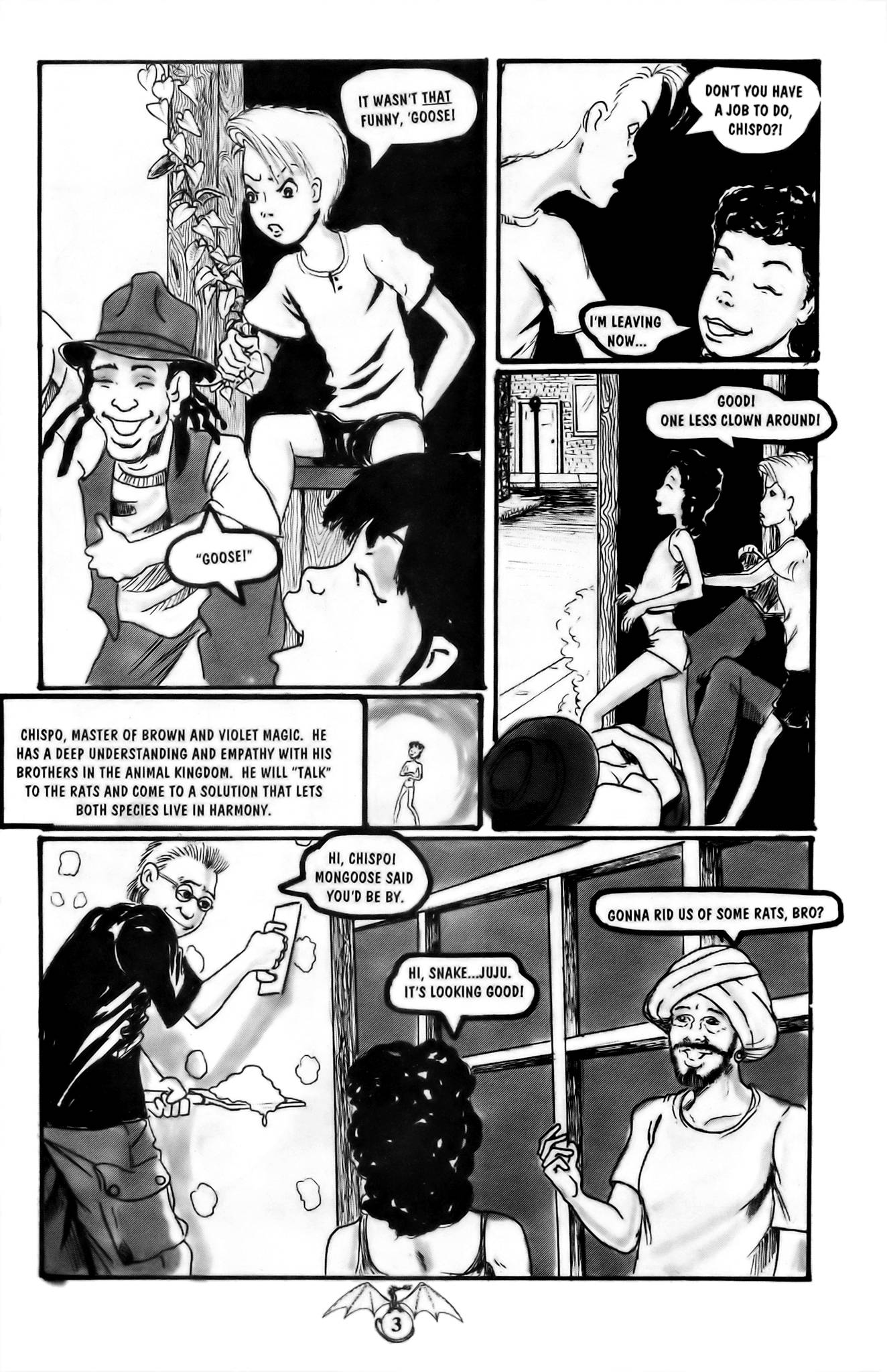 Read online Dragons in the Moon comic -  Issue #3 - 5