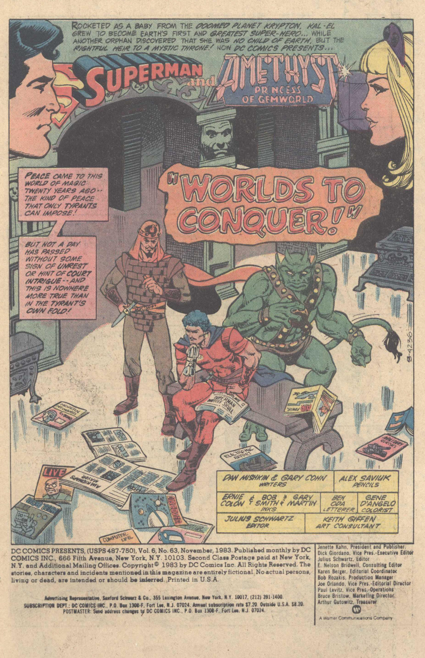 Read online DC Comics Presents comic -  Issue #63 - 3