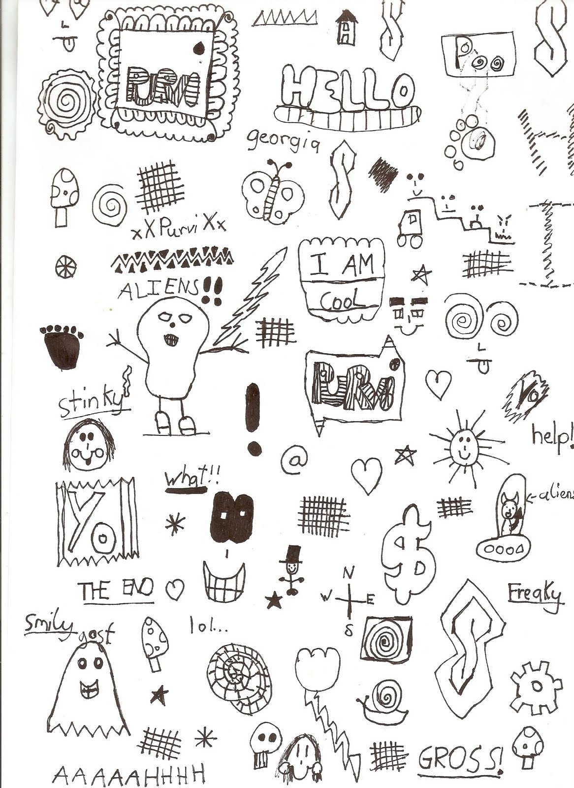 5 Summer Bullet Journal Themes Doodles Pumpkin Emily