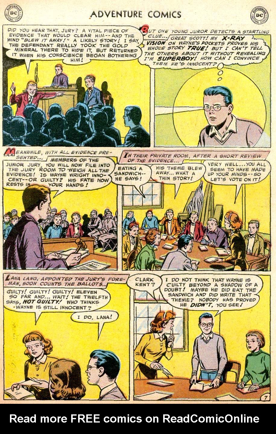 Read online Adventure Comics (1938) comic -  Issue #213 - 9