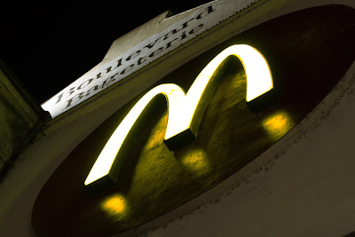 Prague - McDonald sign