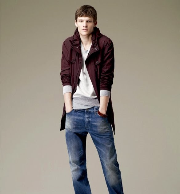 What's he wearing?: burberry menswear denim collection