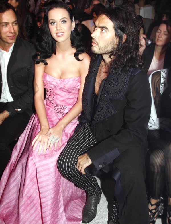 Global Art: katy perry and russell brand