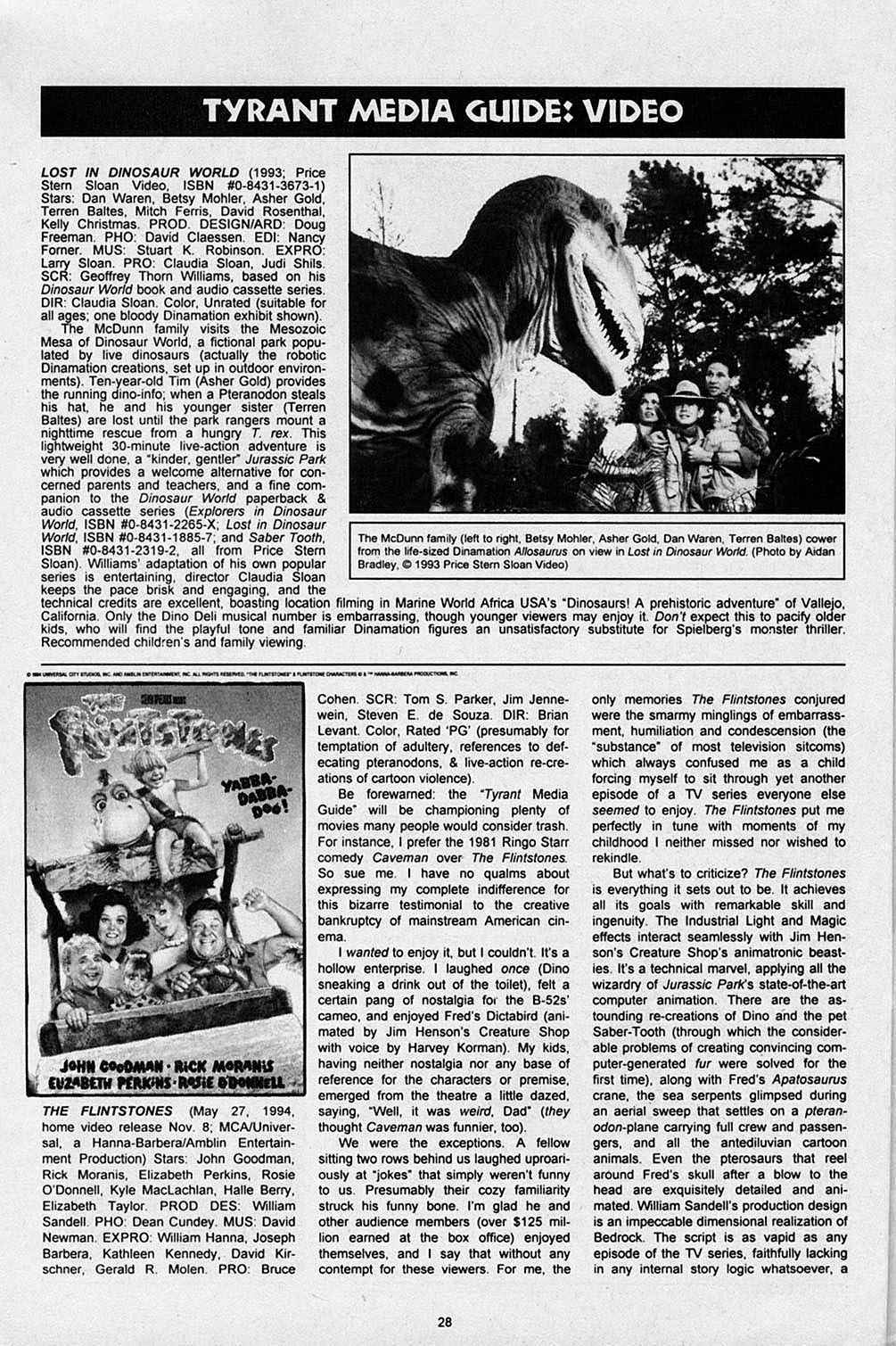 Read online S.R. Bissette's Tyrant comic -  Issue #2 - 30