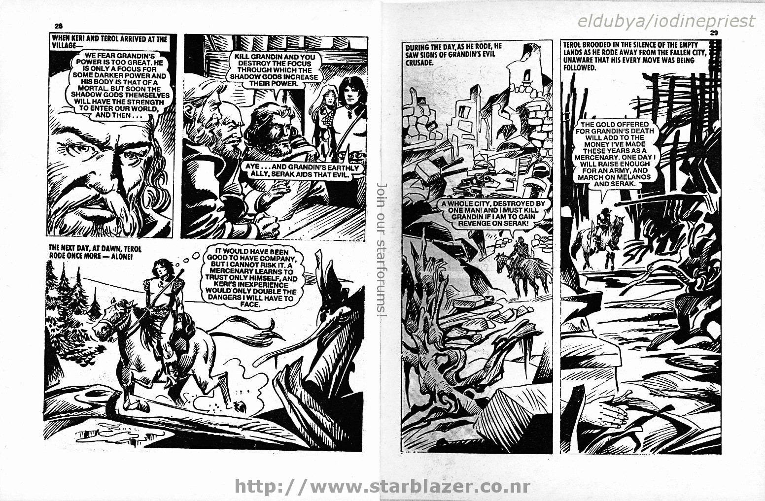 Read online Starblazer comic -  Issue #254 - 16