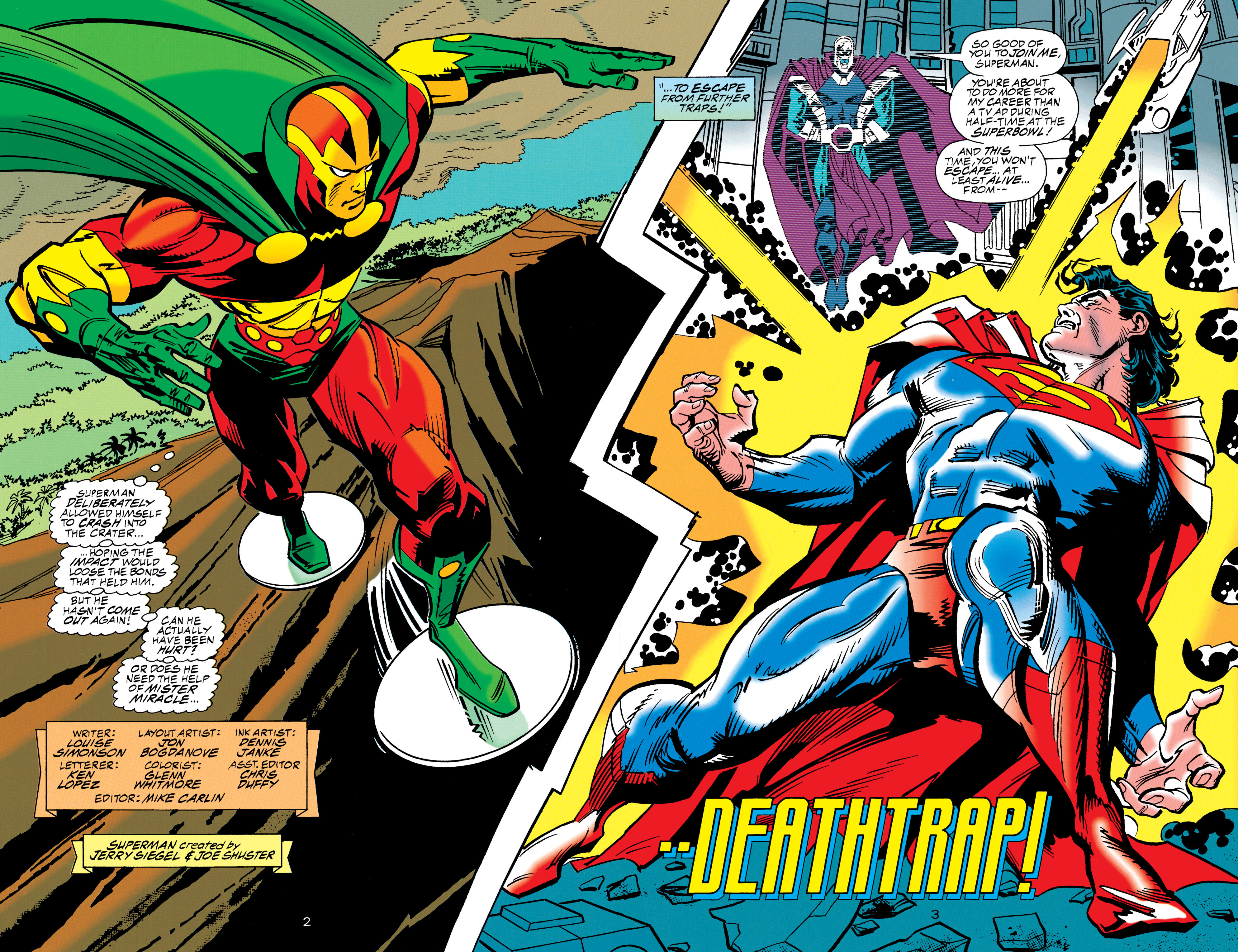 Read online Superman: The Man of Steel (1991) comic -  Issue #43 - 3