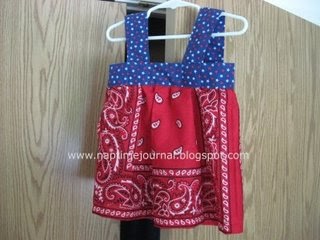 Someday Crafts: Bandana Top With Straps