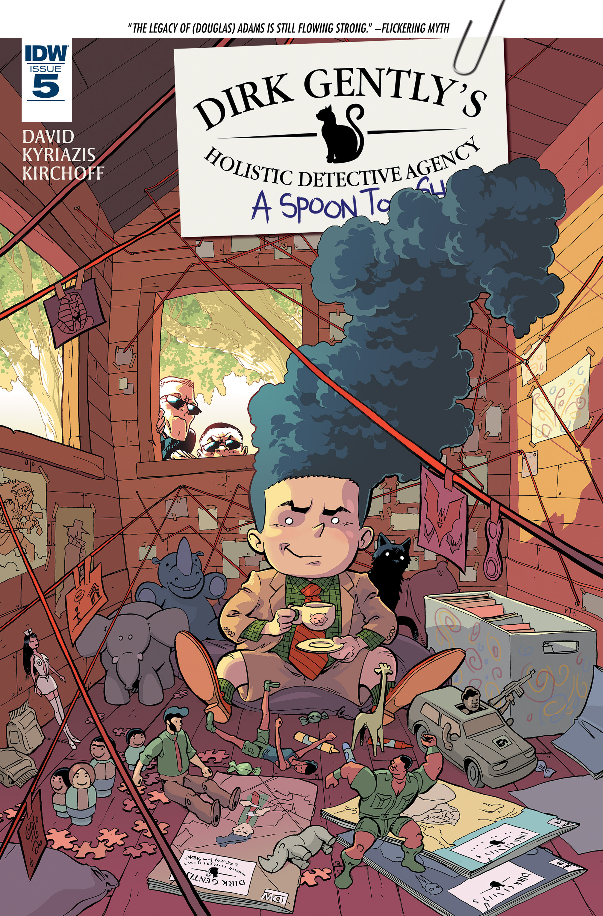 Read online Dirk Gently's Holistic Detective Agency: A Spoon Too Short comic -  Issue #5 - 1